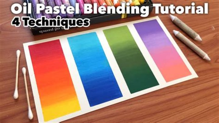 What do you blend oil pastels with?