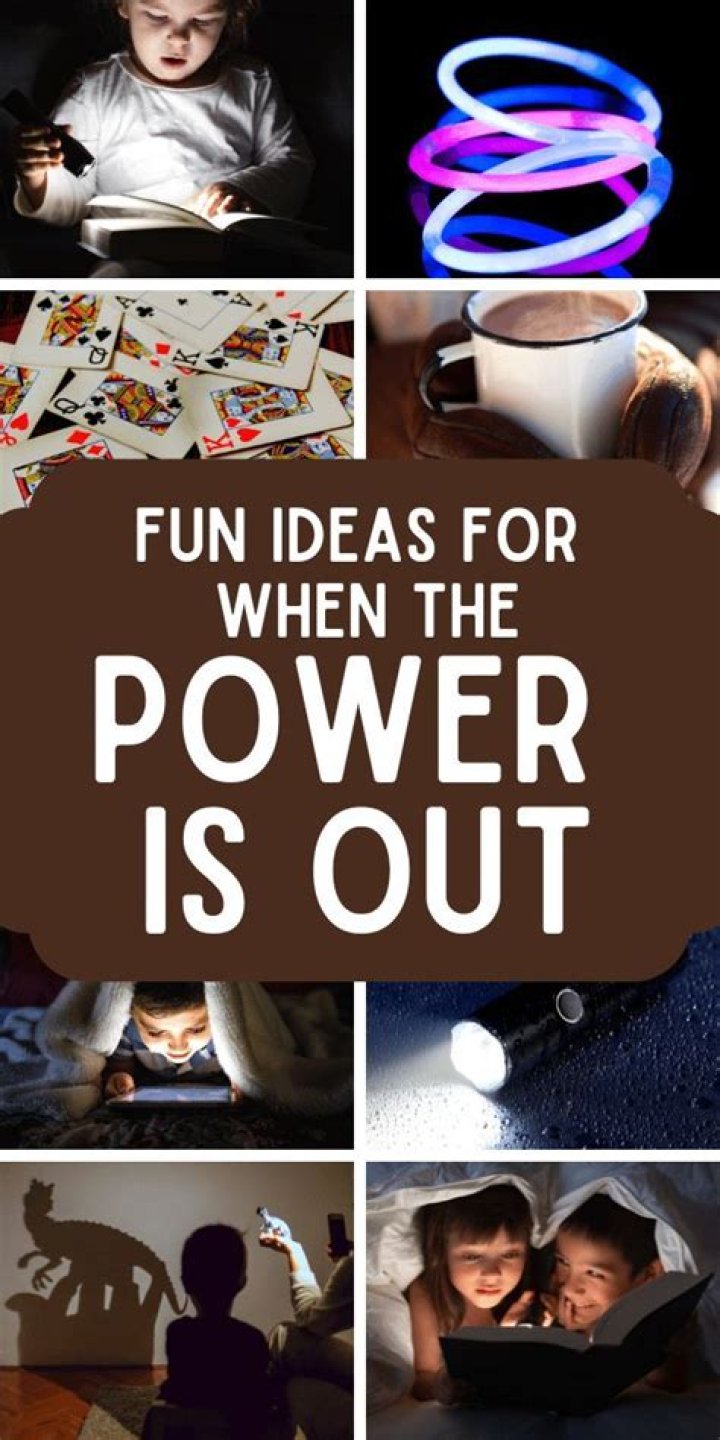 What do you do when the power is out for days?