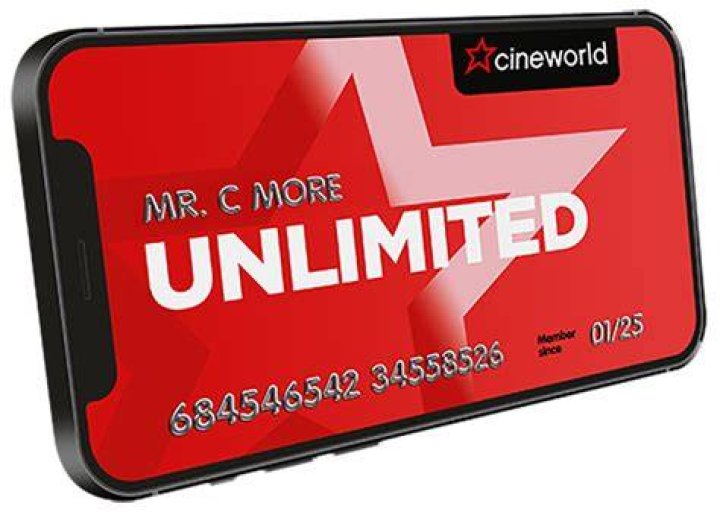 What do you get with a Cineworld Unlimited card?