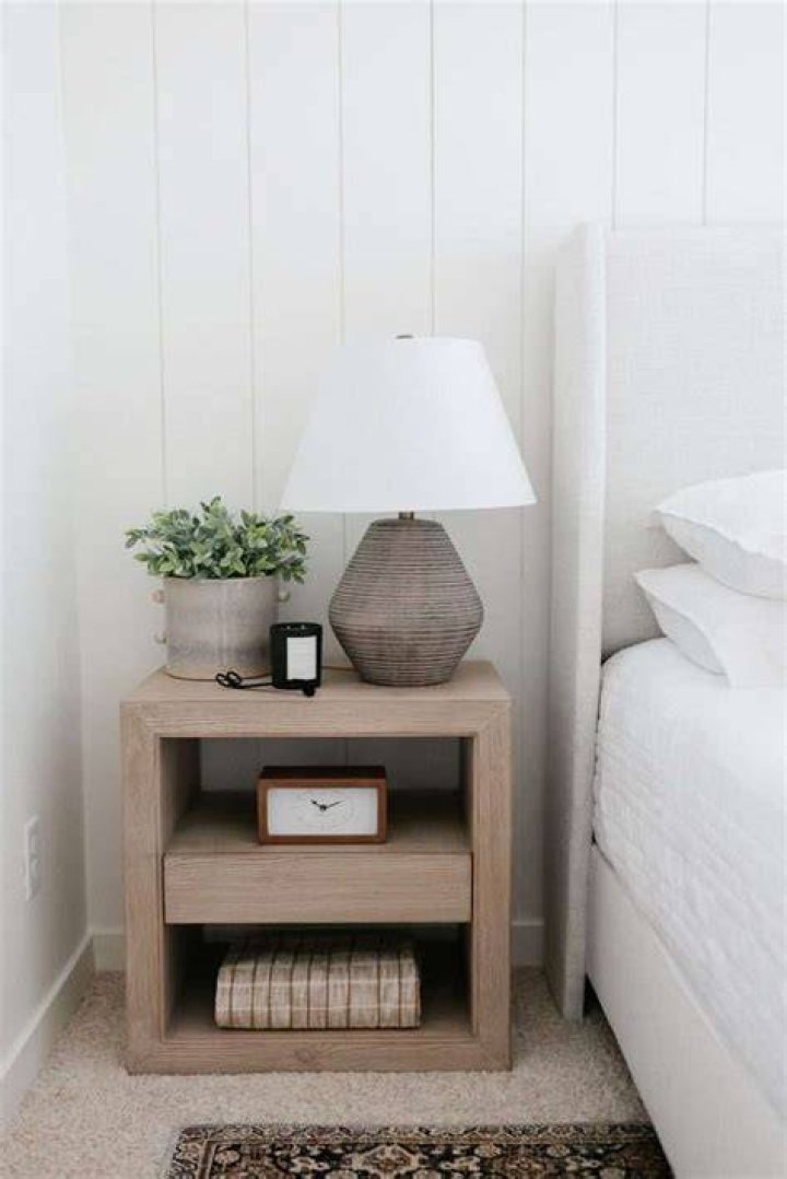 What do you keep in bedside table drawers?