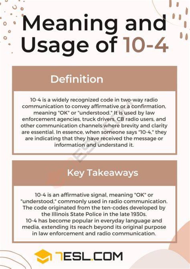 What does 10.4 mean?