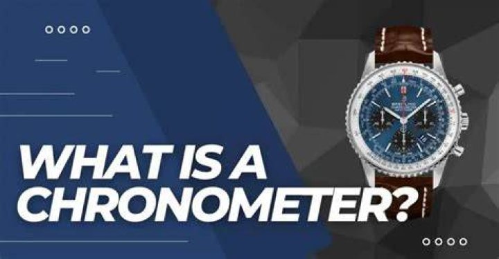 What does a chronometer do?