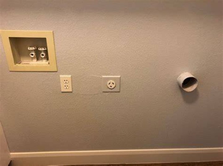 What does a gas dryer outlet look like?