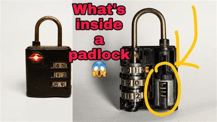 What does a padlock do?