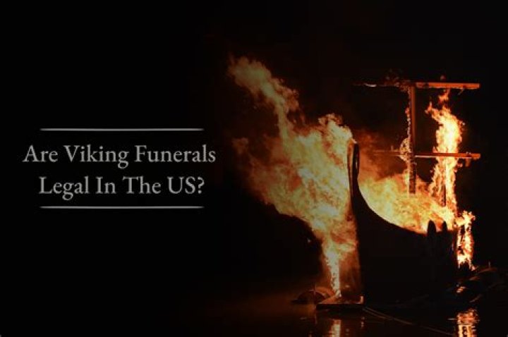 What does a Viking funeral mean?