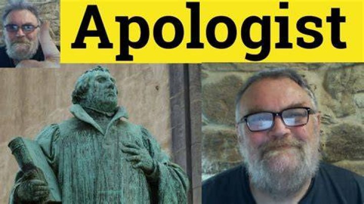 What does an apologist?
