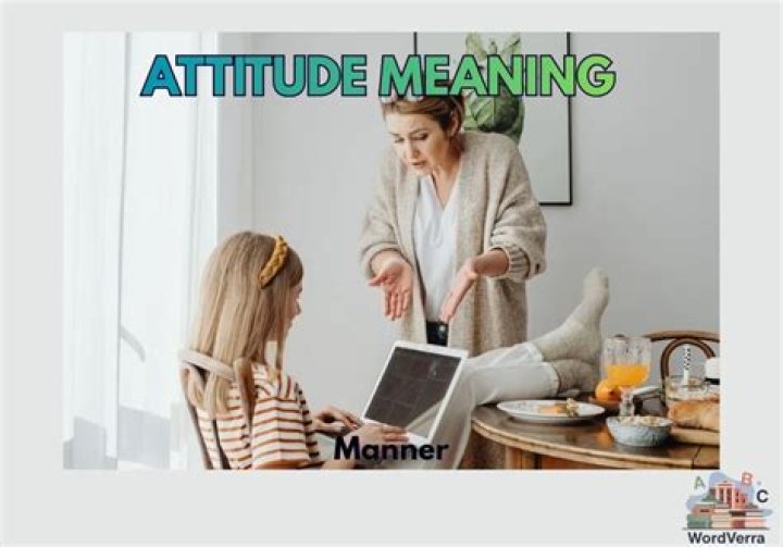 What does attitude mean for kids?