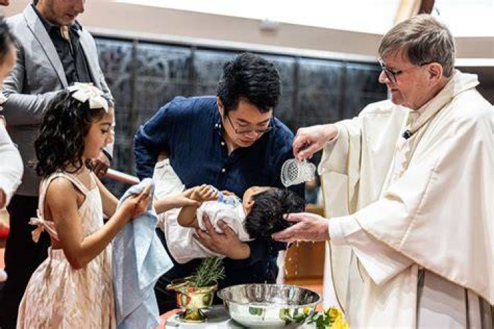 What does christening something mean?