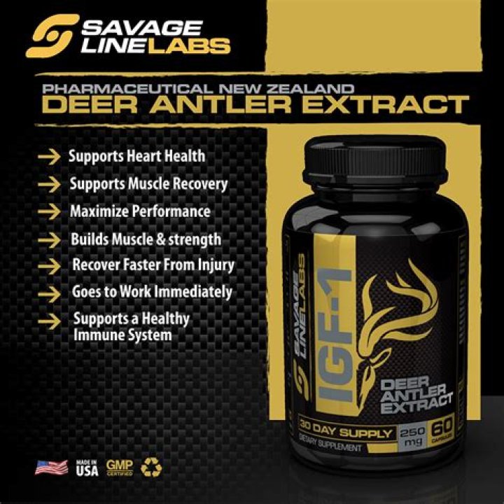 What does deer antler extract do?