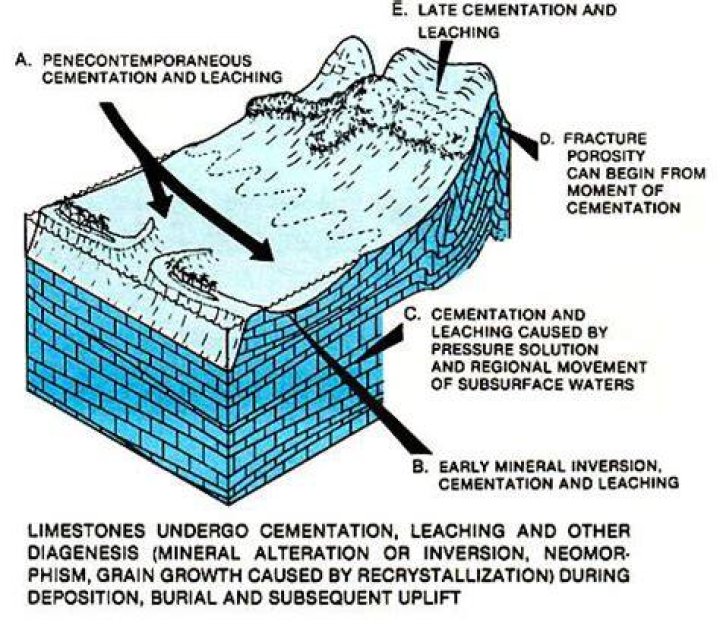 What does diagenetic mean?