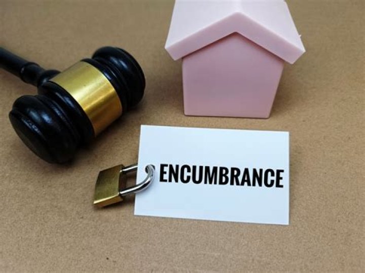 What does encumbered mean in real estate?