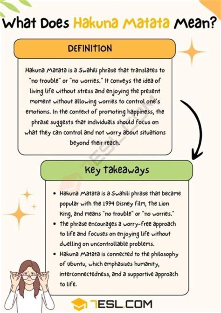 What does Hakuna Matata mean Google Translate?