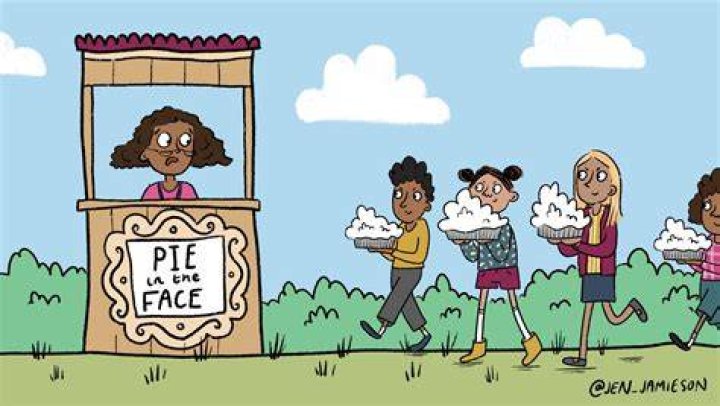 What does it mean to pie face someone?