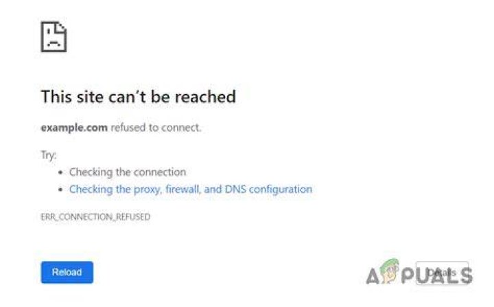 What does it mean when a connection is refused?