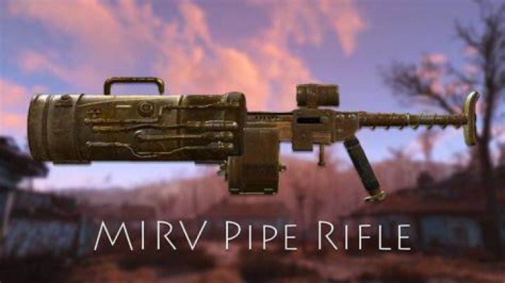 What does MIRV launcher do Fallout 4?