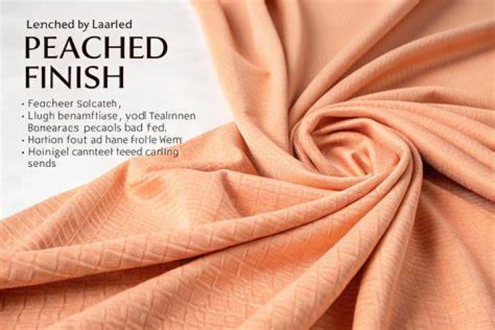 What does Peached finish mean?