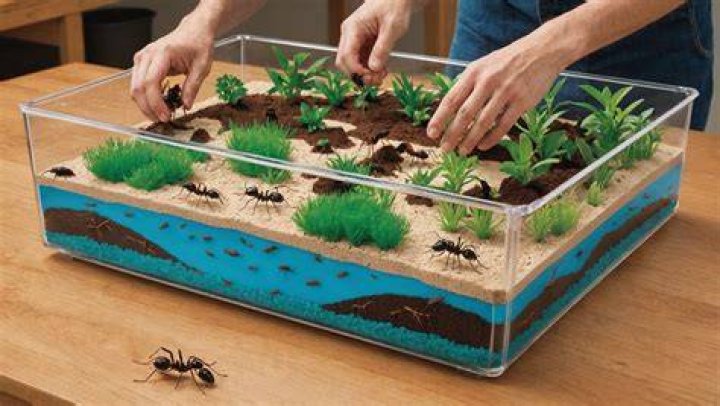 What does the ant in Ant Farm stand for?