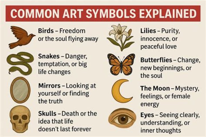 What does the man symbolize in the road?