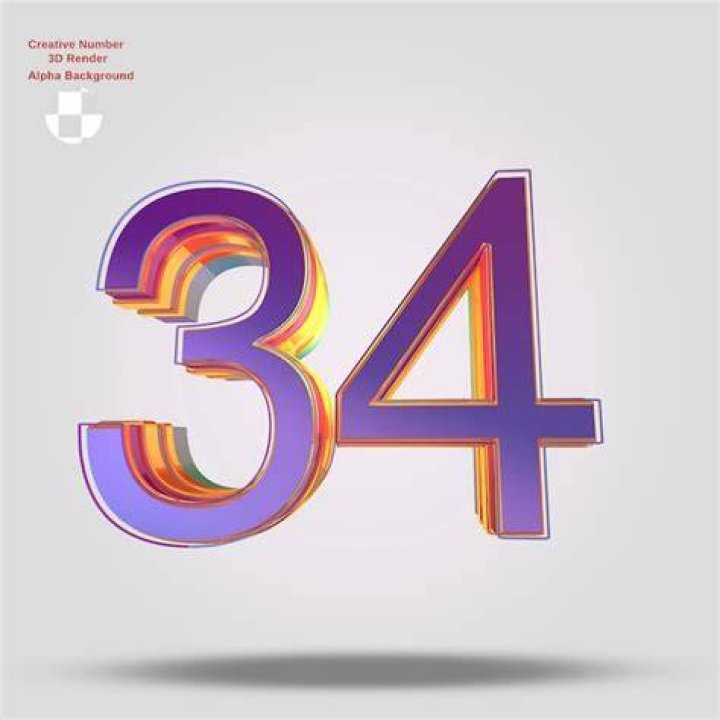 What does the number 34 represent?