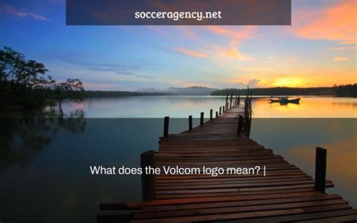 What does the Volcom logo mean?