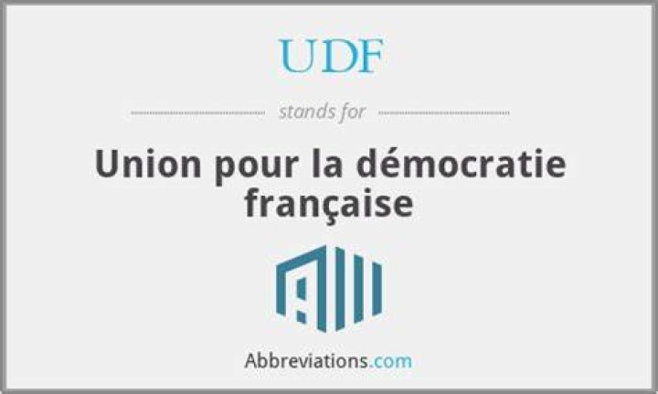 What does UDF stand for?