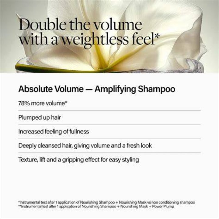 What does volumizing shampoo do?