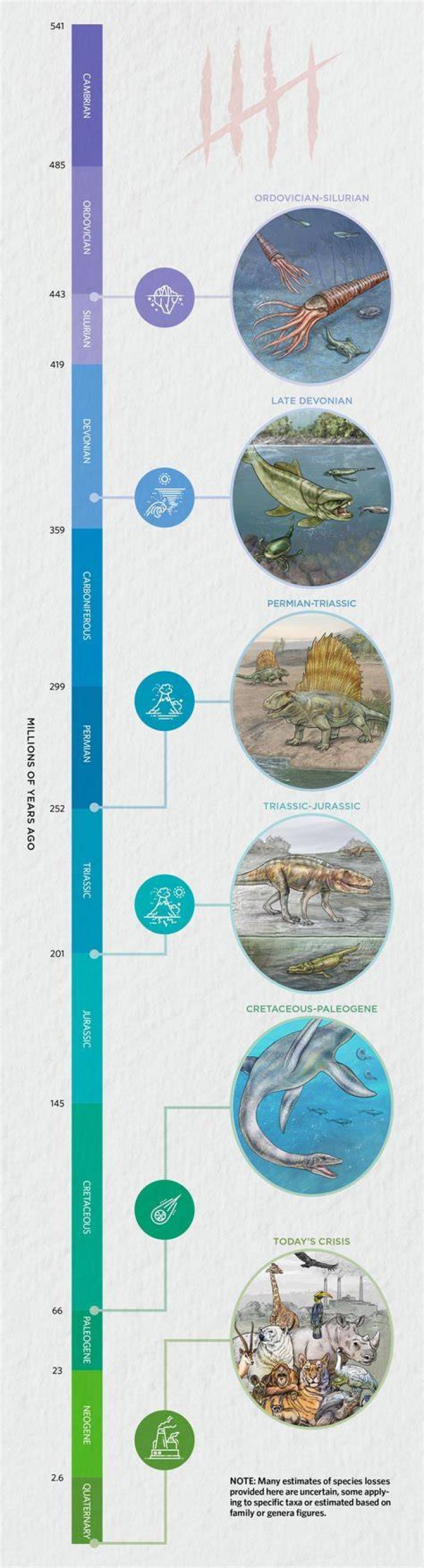 What era did the largest mass extinction occur?