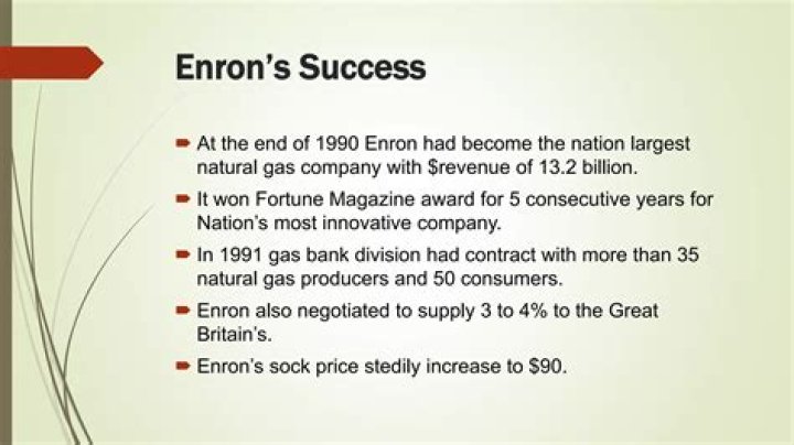 What exactly did Enron do?