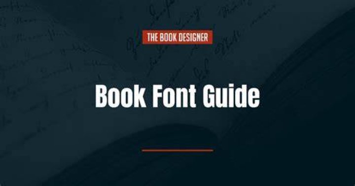 What font size is used in books?