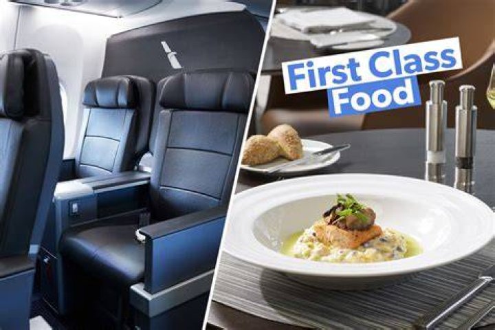 What food do you get in first class?