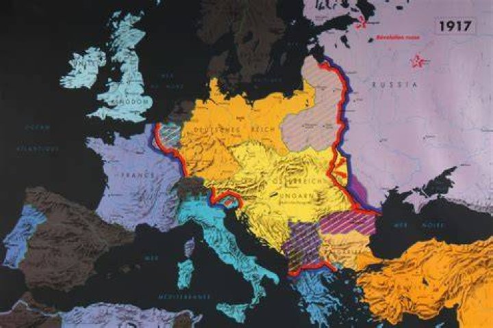 What group masterminded the revolution in November 1917?