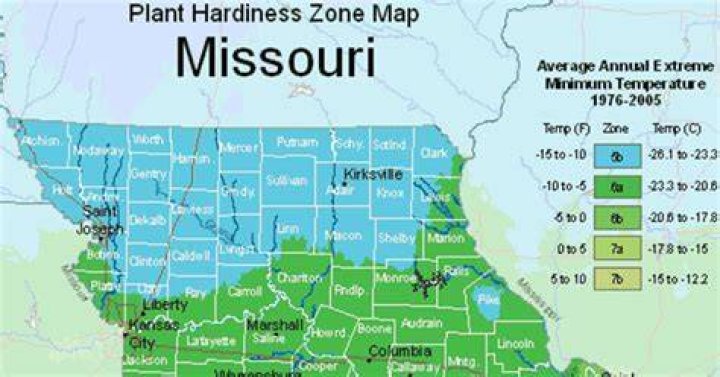 What growing zone is St Louis MO in?
