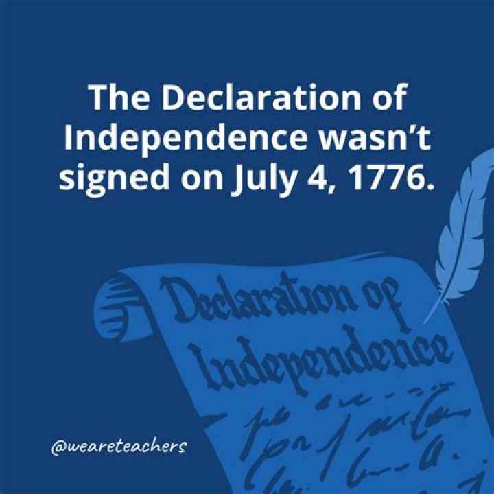What happened as a result of the Declaration of Independence?