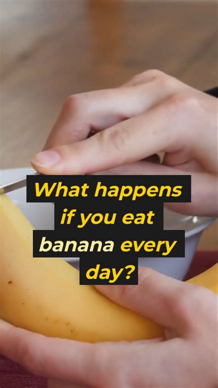 What happens if you eat 4 bananas in one day?