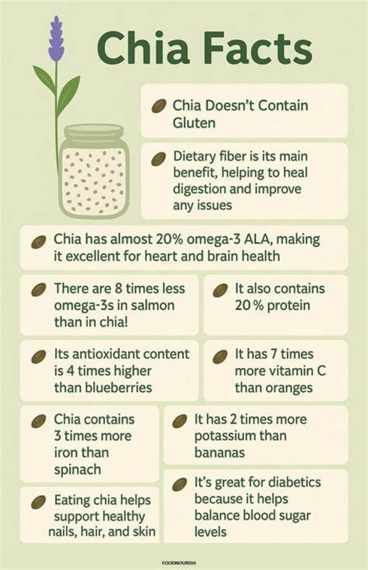 What happens if you eat chia seeds everyday?