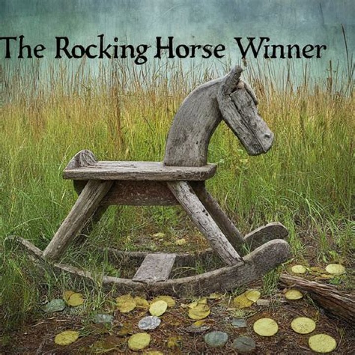 What ideas does the title highlight in the rocking horse winner?