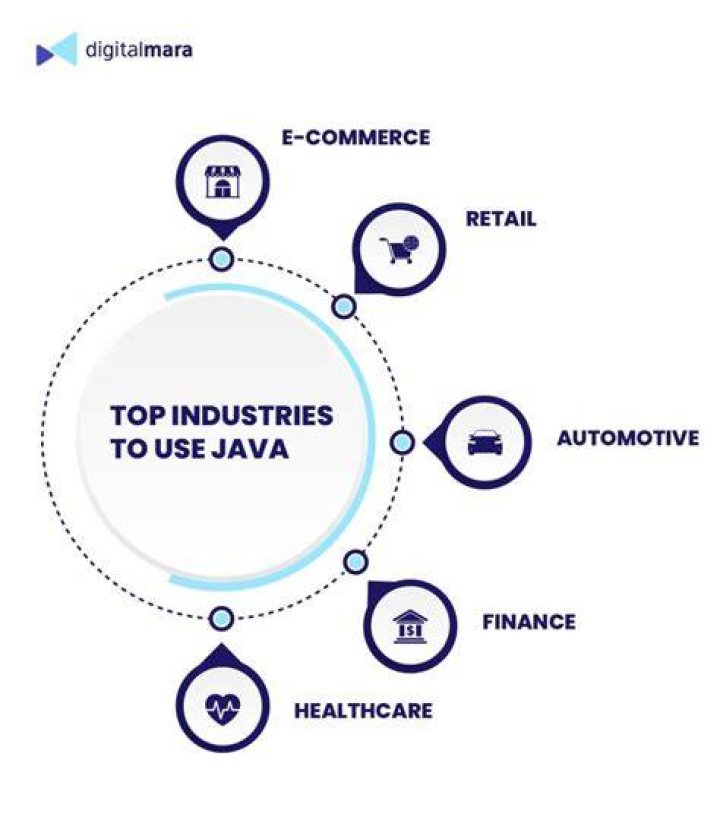 What industry is Java used in?