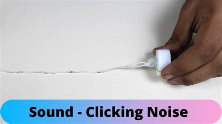 What instrument makes a clicking sound?