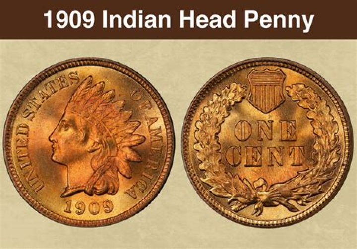 What is a 1909 Indian head cent worth?
