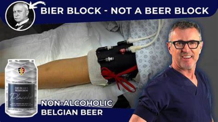 What is a Bier block in surgery?