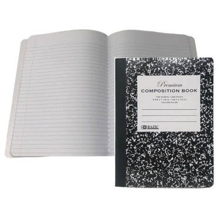 What is a composition notebook?