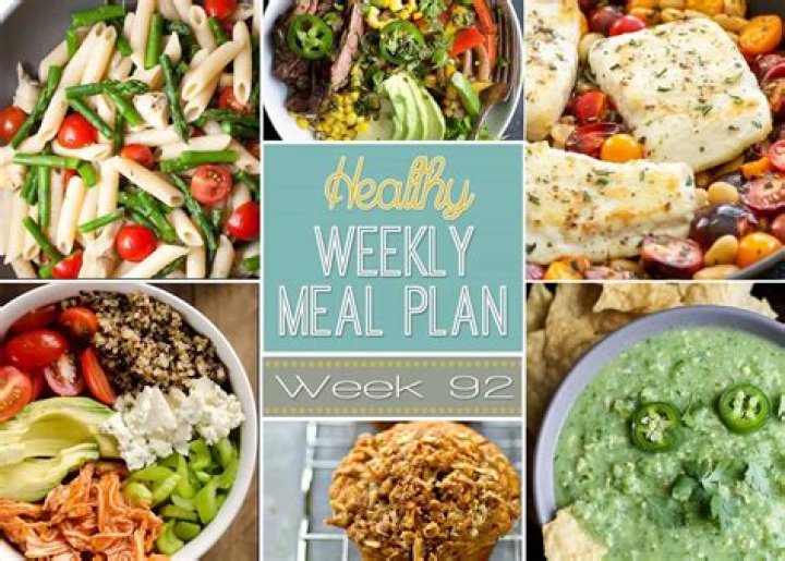 What is a healthy meal plan?
