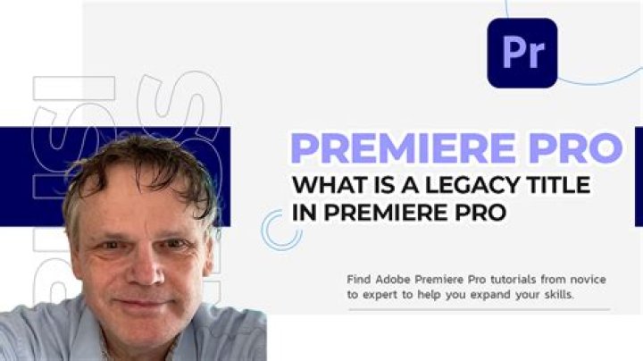 What is a legacy title?