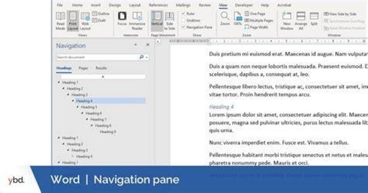 What is a navigation form?