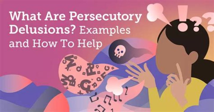 What is a persecutory delusion?