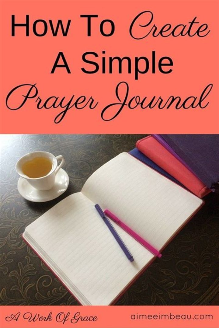 What is a prayer journal?