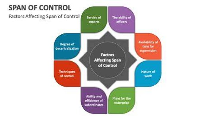 What is a span of control in an Organisation?