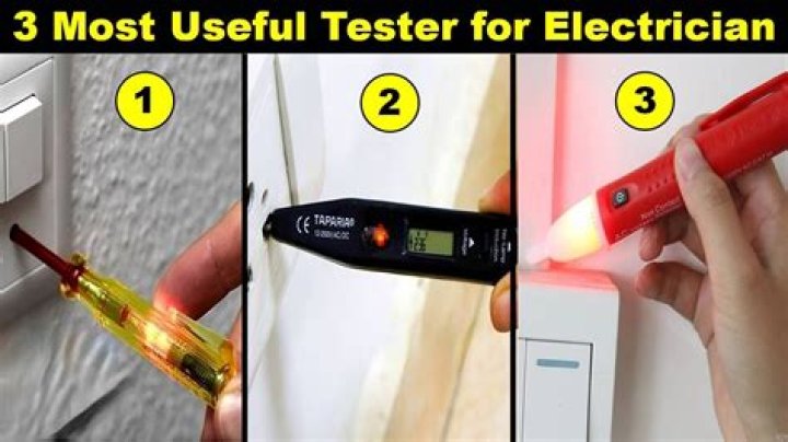 What is a tester used for?
