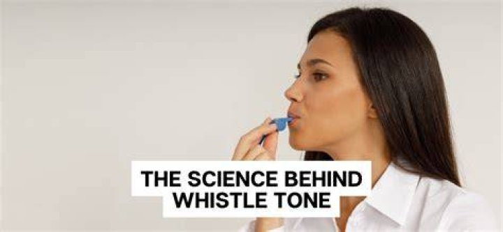 What is a whistle tone in singing?