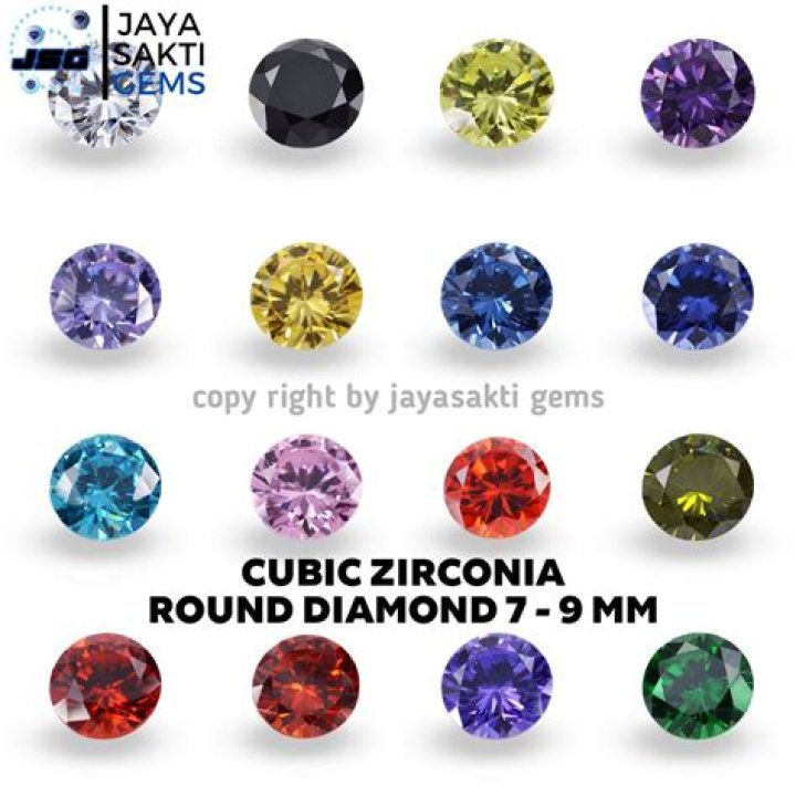 What is AAA grade cubic zirconia?